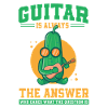 Zucchini guitarist
