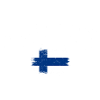 Finland Brushflag Emblem