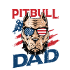 American Pitbull Dad July 4