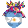Argentine Drapeau Amérique du Sud Drapeau argentin