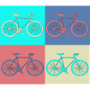 Bicycle in colours 02