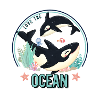 love ocean orca