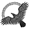 black viking eagle