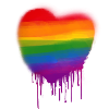 love is love,heart,rainbow,painting,graffiti