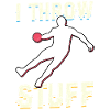 I throw things discus throw and shot put athlete