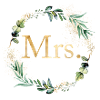 Mrs.! Botany wreath customizable