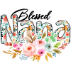 Blessed Nana Floral
