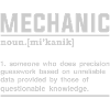 Mechanic job definition