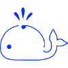 Dolphin Choice Sweet Blue