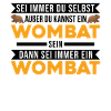 Australischer Wombat Geschenk