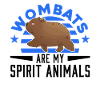 Wombats are my spirit animals