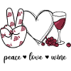 Peace Love Wine