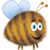 Funny bumblebee