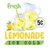 Fresh Lemonade Ice Cold Limonade