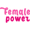 female power,font, women's power,pink,
