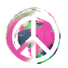 peace, pink,friede,graffiti,blau,bunt