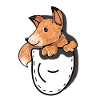 Fuchs in Tasche