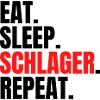 eat sleep schlager repeat