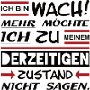 Lustiger Spruch Wach