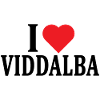 T-shirt I love Viddalba t-shirt Sardinia