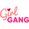 Girl Gang (heart as i-dot)