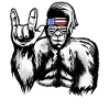 Bigfoot Independence Day America USA
