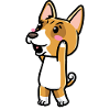 Basenji Dog Emoticon