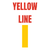 Yellow line through the middle
