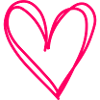 Heart Hearts Couple Pink 2
