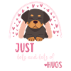 Sweet Rottweiler lover kawaii