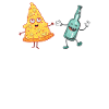 I like pizza and beer