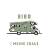 Heiliges Bier am Wohnmobil