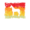 Pferd Retro