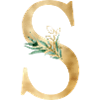 Botanique Personnalisable Monogram S