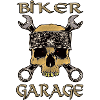 Biker Skull Garage Bandana