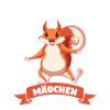 Eichhörnchen Mädchen Eichhörnchen Liebhaberin