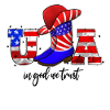 Usa In God We Trust