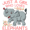Bébé éléphant pour les filles