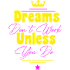 yellow dream inscription