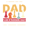 Scacchi Papà Papà Padre che gioca a scacchi