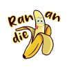 Ran an die Banane
