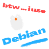 btw .. I use Debian Linux