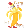Funny banana