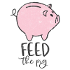SAVE MONEY SHARES PIGGY BANK SPAR MOTIF