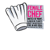 Femme Chef Cuisinier Repas