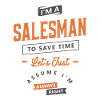 Salesman Funny Job Title Profession