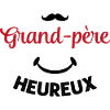 Cadeau drôle grand-père heureux
