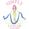 Simply longer is better.