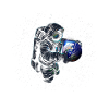 astronaute avec la Terre