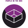 purple in the box